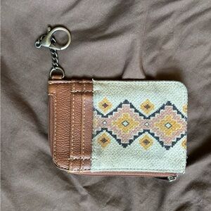 Wrangler Brown and Cream Patterned Wallet
